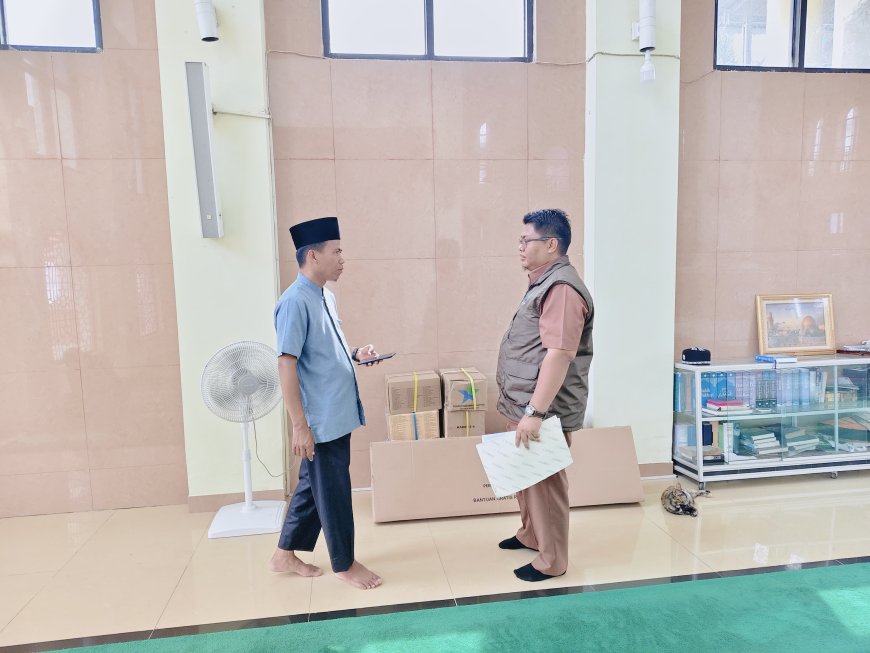 Relawan Literasi Tinjau Perpustakaan Masjid Agung Istiqlal Sijunjung: Pastikan 1000 Buku Bacaan Bermutu Dimanfaatkan Maksimal