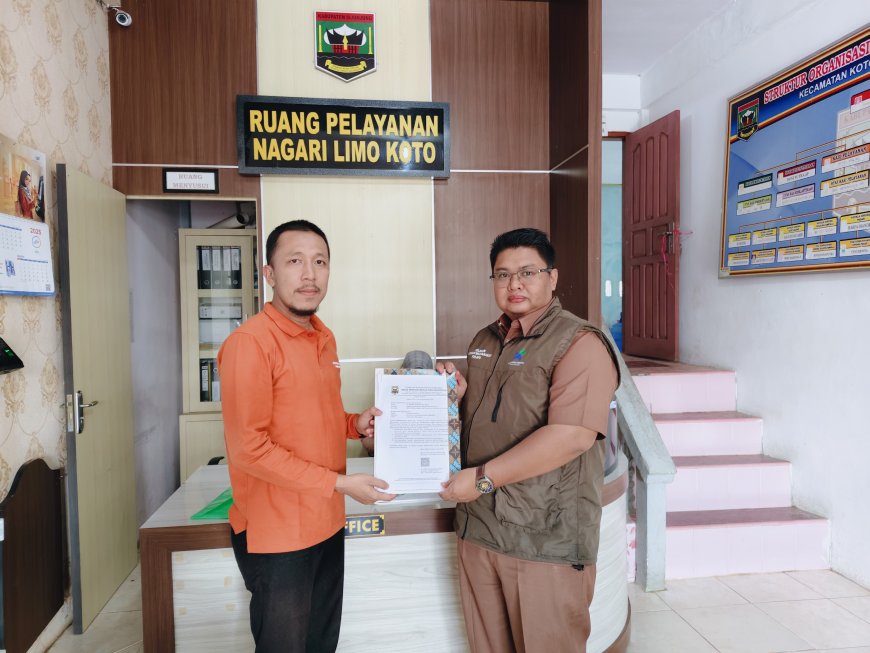 Monitoring Perpustakaan Nagari Limo Koto, RELIMA Sijunjung Pastikan Pemanfaatan 1000 Judul Buku Bacaan Bermutu