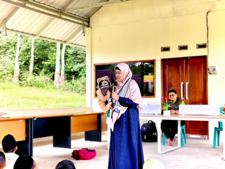 Relima Sijunjung Fasilitasi Dongeng Kemanusiaan di Yayasan Pendidikan Cendekia Muslim