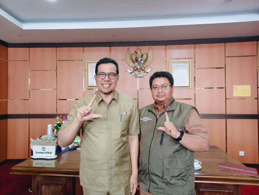 RELIMA Sijunjung Perkuat Sinergi Literasi Bersama Sekda Kabupaten Sijunjung